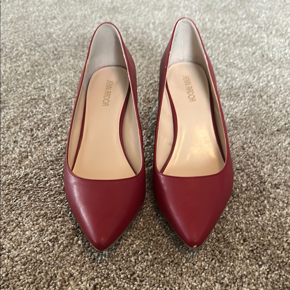 Jenn Ardor Red Heels Sleek Minimalist Design